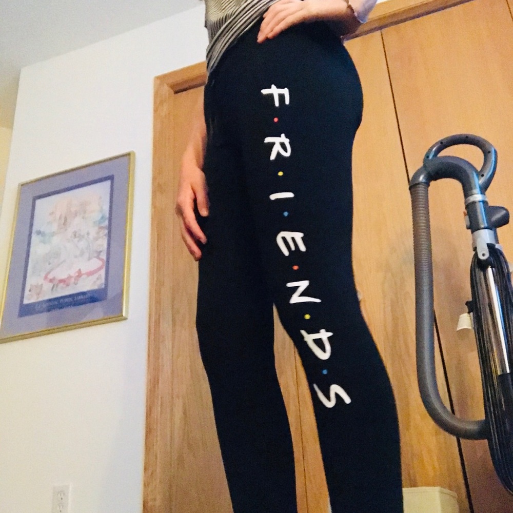 F•R•I•E•N•D•S black pants